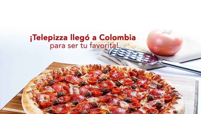 Telepizza quiere abrir 60 locales en Colombia entre 2016 y 2019